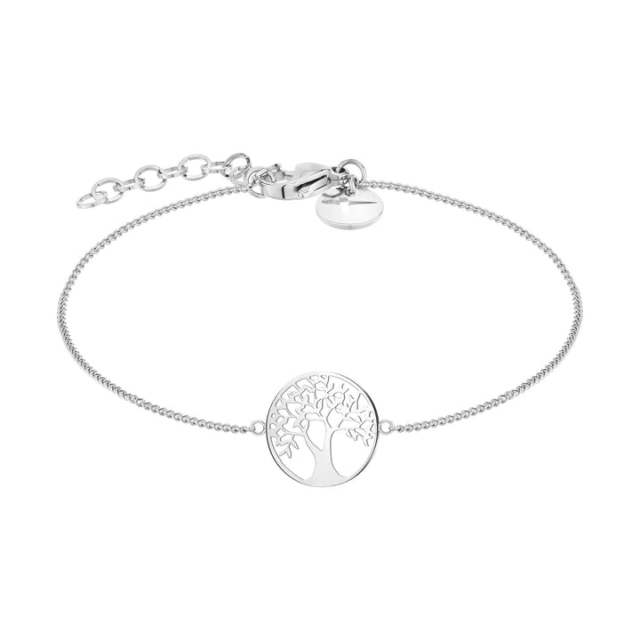 Tamaris Schmuck Tree of Life Collection, Halskette, Ohrringe (Ohrstecker & Creolen) & Armband aus Ed