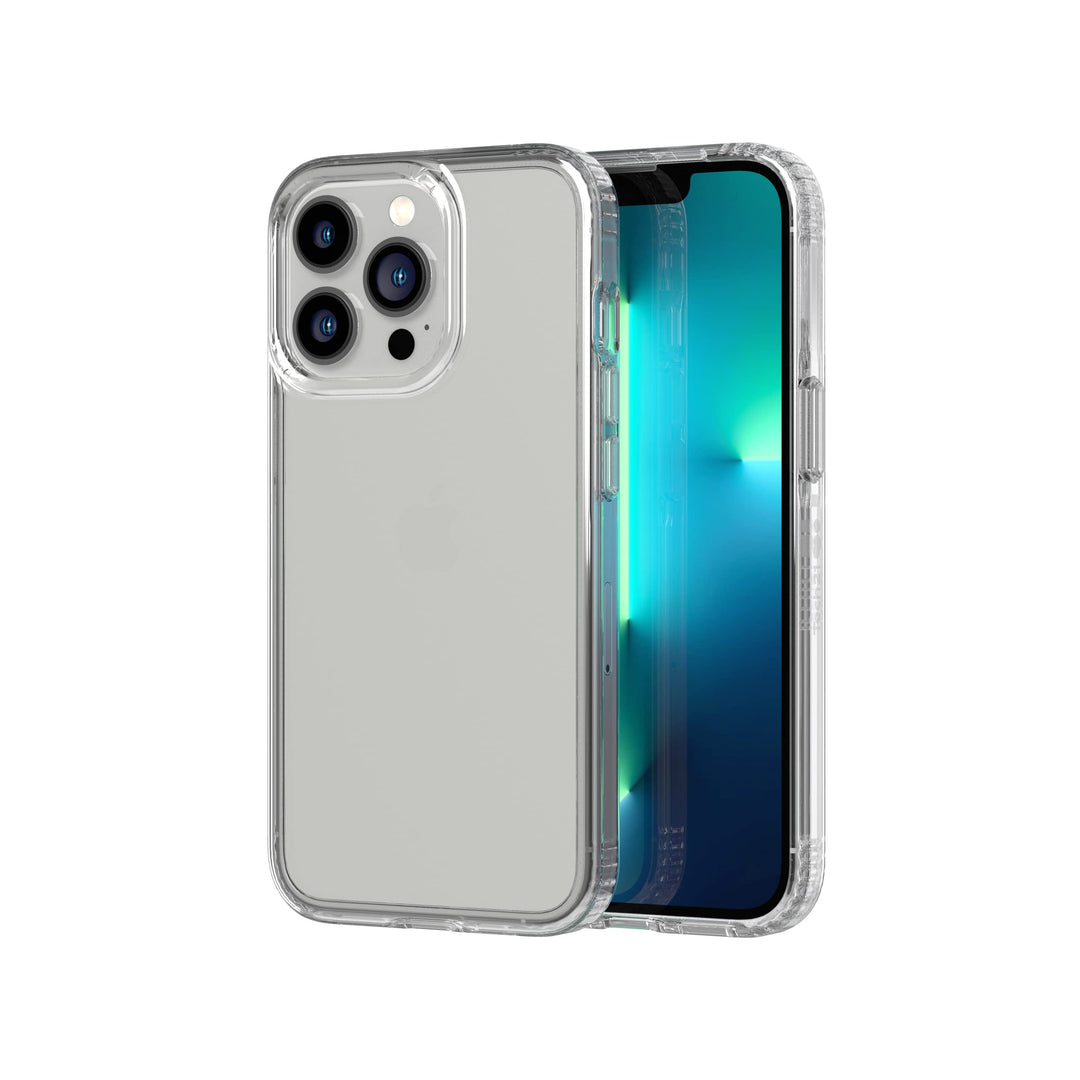 tech21 Evo Tint für iPhone 13 Pro - Crystal Clear Phone Case mit 3,6 m Multi-Drop-Schutz Clear iPhon