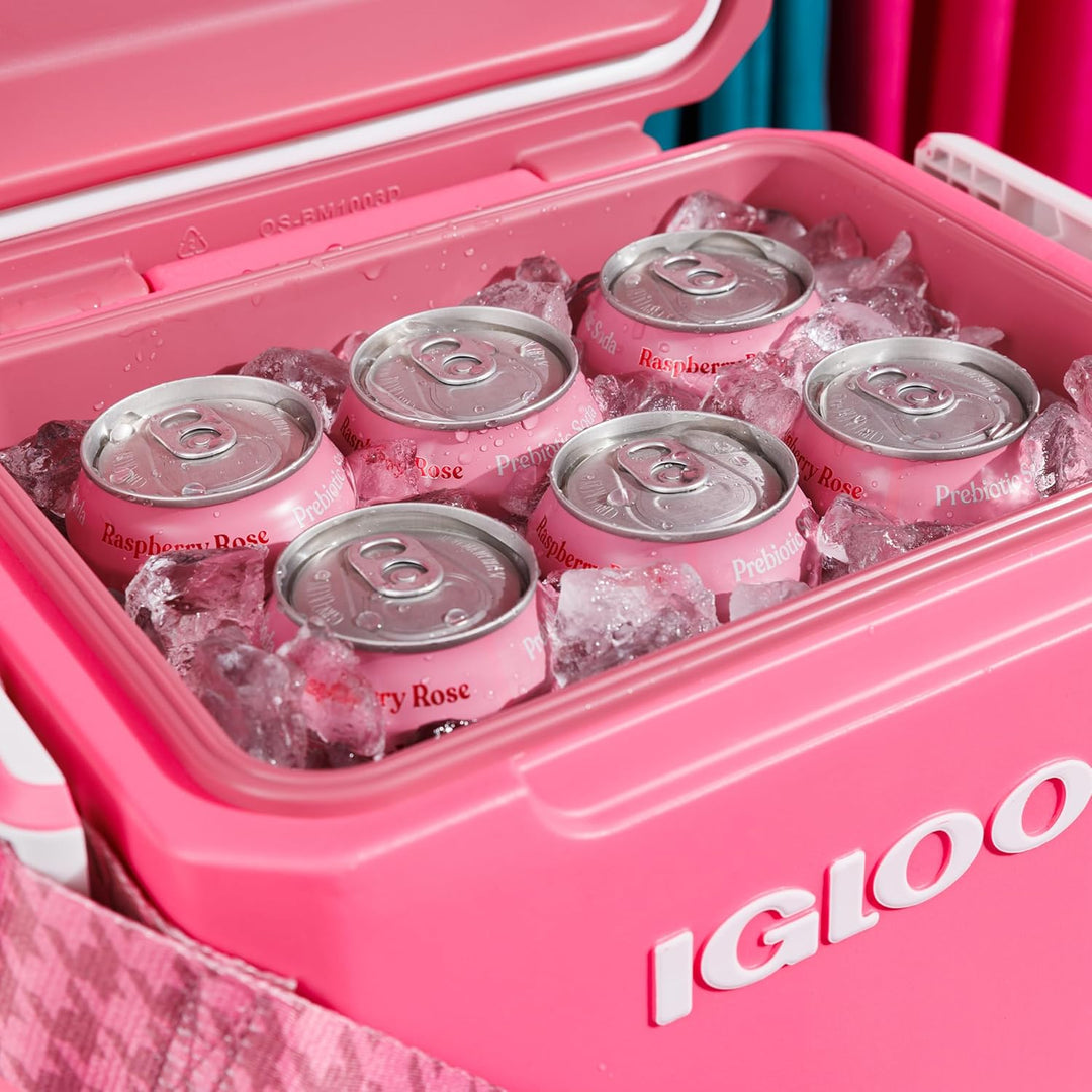 Igloo Tag Along - Passive Kühlbox - MaxCold Isolierung - Für Strand Picknick Remix Rosa, Remix Rosa
