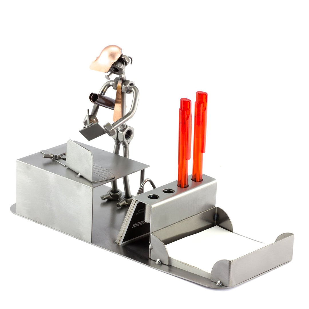 Steelman24 I Schraubenmännchen Ingenieur Büro I Made in Germany I Handarbeit I Geschenkidee I Stahlf