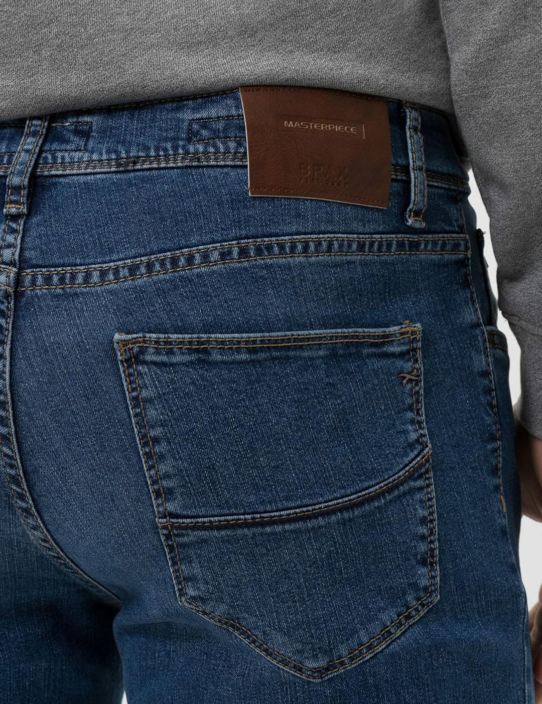 BRAX Herren Style Cadiz Masterpiece Five-Pocket Jeans 30W / 30L Regular Blue Used, 30W / 30L Regular