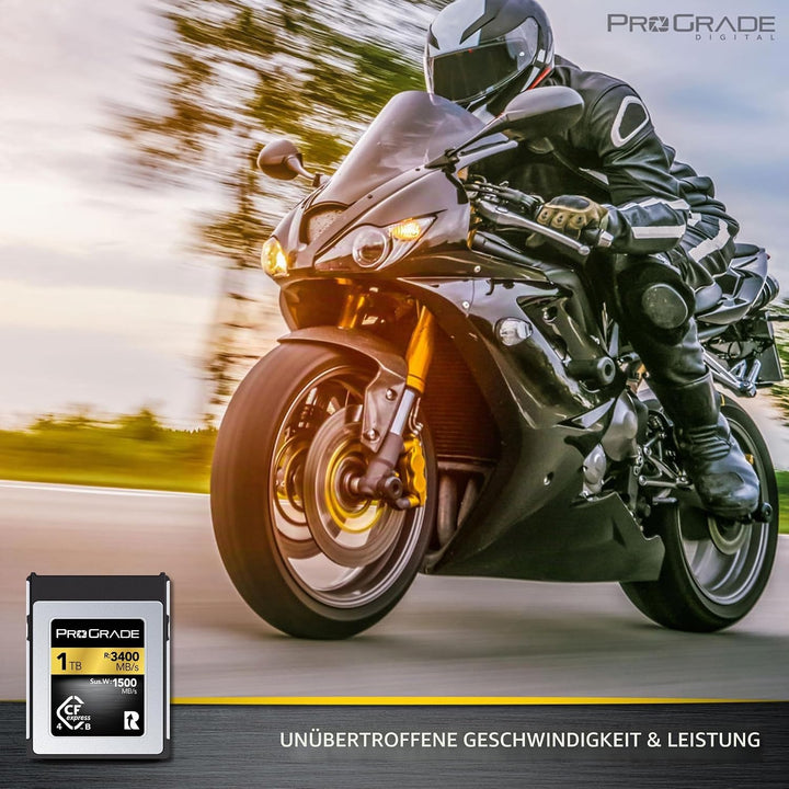ProGrade Digital CFexpress 4.0 Typ B Speicherkarte für Kameras, optimiert für Express-Übertragung vo