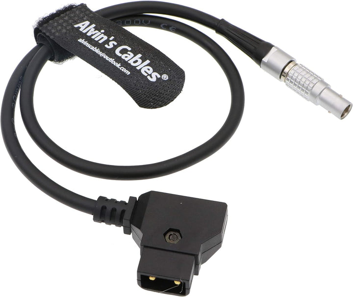 Alvin's Cables 2 Pin Stecker auf D-Tap Stromkabel für Bartech Focus Device Artemis Letus Redrock Hed