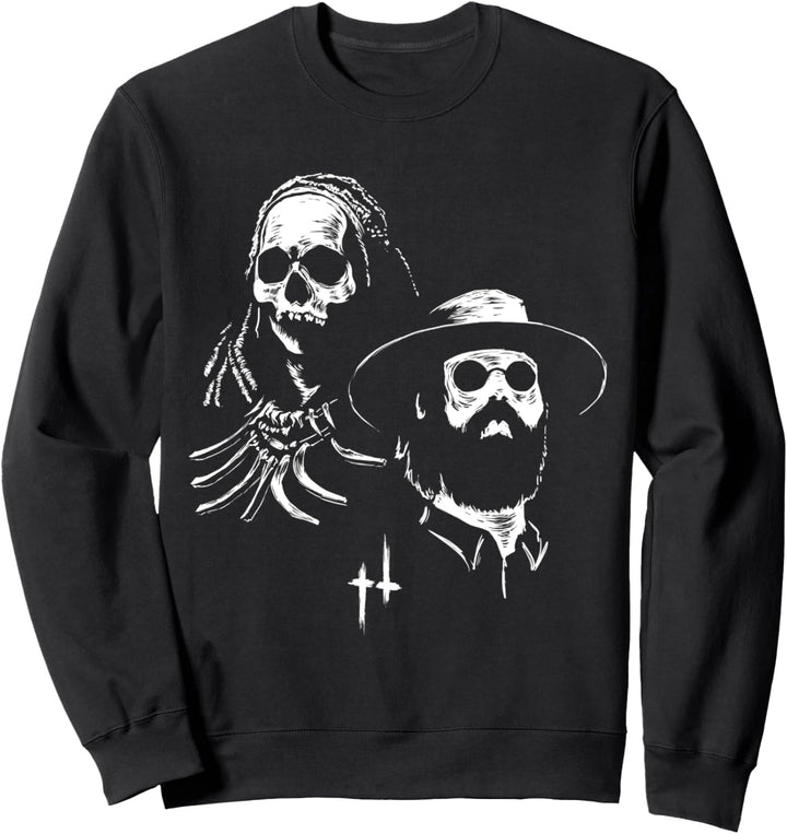 Hunt: Showdown Double Trouble Art on Front Sweatshirt