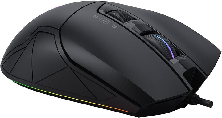 Bloody W70 Max 10000 CPI 8 Tasten Optische RGB-UC3&4 Active Wired Black Gaming Mouse