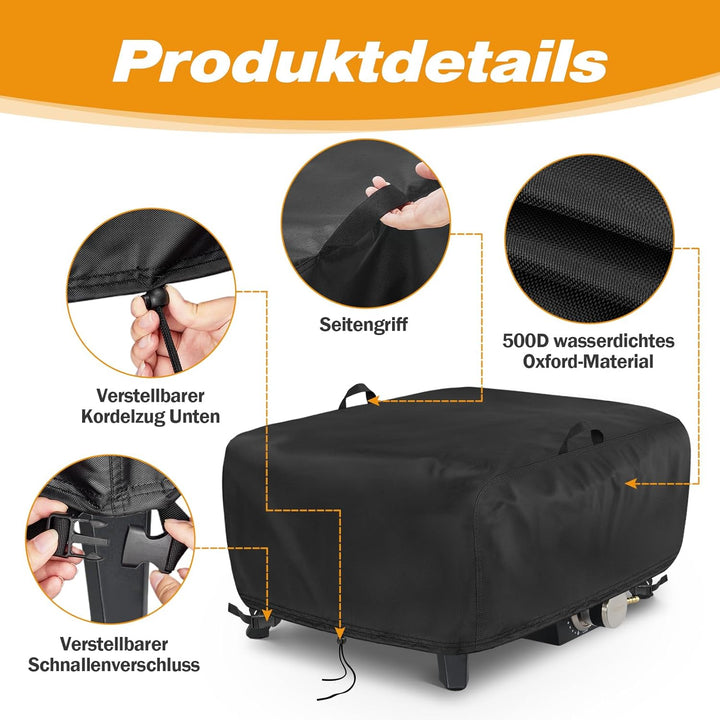 Fenghome Pizzaofen Abdeckung für Cozze 90349 13" Gas Pizza Ofen, Wasserdicht Staubdicht Pizzaofen Tr
