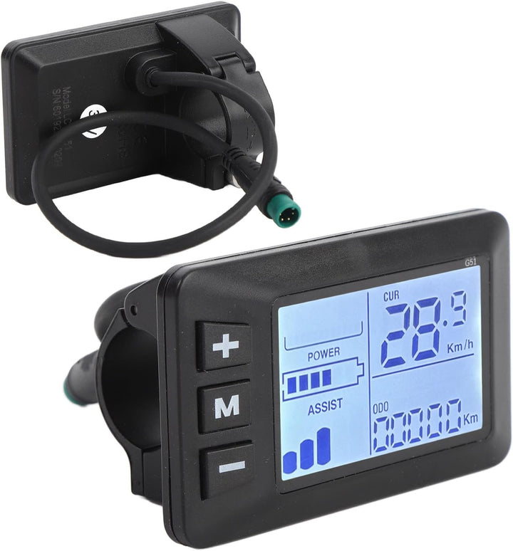 Elektrofahrrad -LCD -Display, E -Scooter -Display -Messgerät -Bedienfeld -Bildschirm Fahrrad Tachome