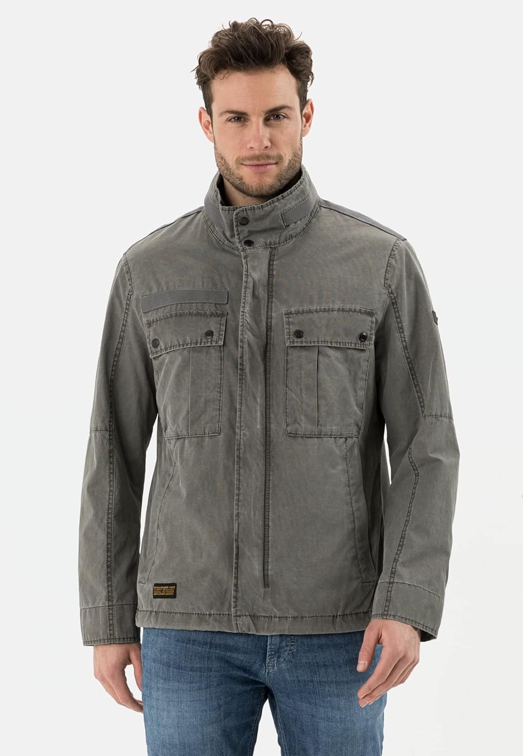 camel active Herren Jacke 32 Grau, 32 Grau
