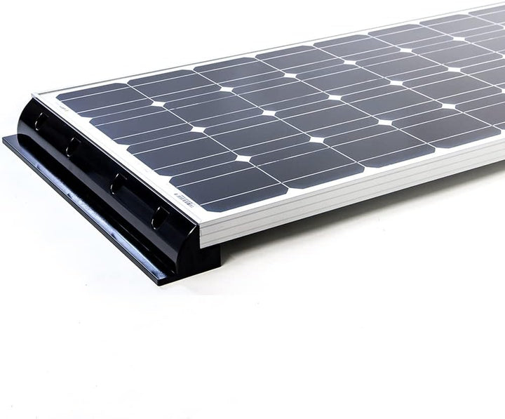 WATTSTUNDE Solarmodul Kabeldurchführung - Haltespoiler Dachbefestigungen Dachdurchführung in schwarz