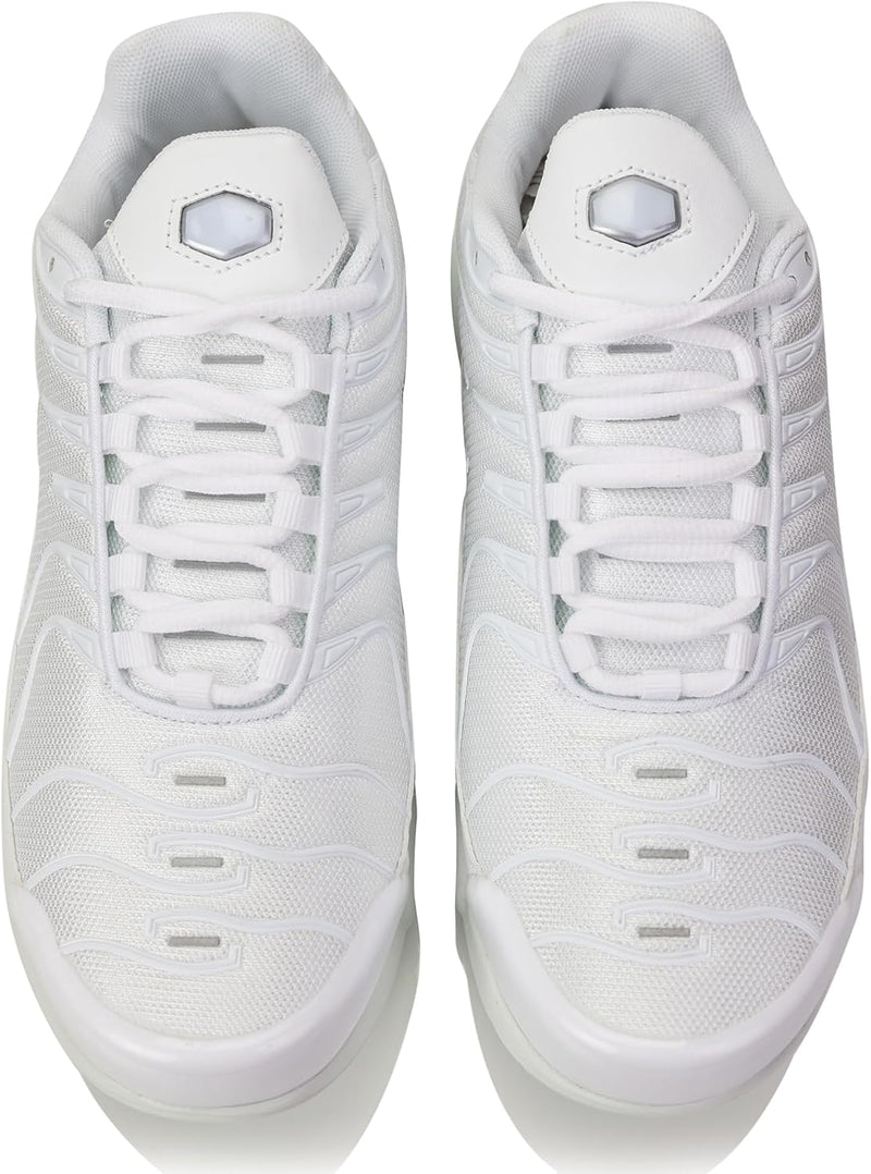 Procity Unisex Damen Herren Dämpfung Sneaker Sportschuhe leichte Laufschuhe 41 EU White 2, 41 EU Whi