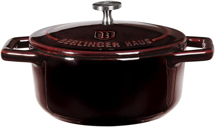Berlinger Haus - BH/6495 - Mini -Topf, 10 cm, Gusseisen, Bordeaux