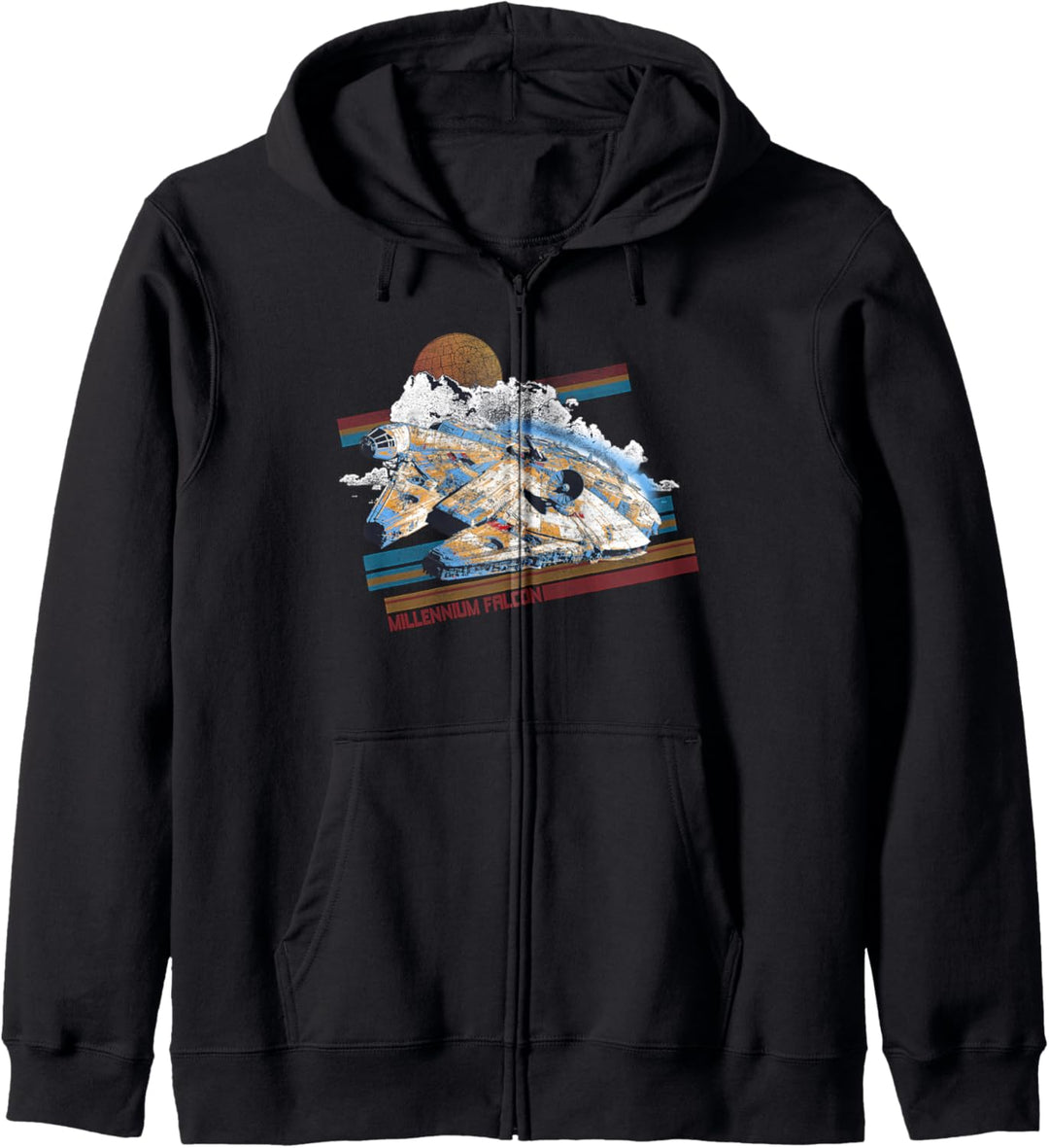 Star Wars Millennium Falcon Retro Stripes Kapuzenjacke