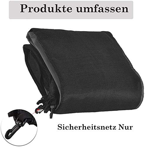 Sicherheitsnetz Ersatznetz für Trampolin Ø 244 305 366 427 cm, Gartentrampolin Ersatznetz für 6/8 St