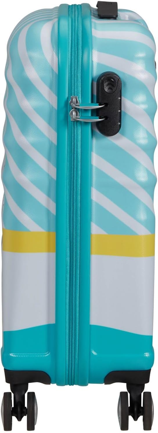 American Tourister Wavebreaker Disney - Spinner Mehrfarbig (Mickey Blue Kiss) S(55 cm - 36 L), Mehrf