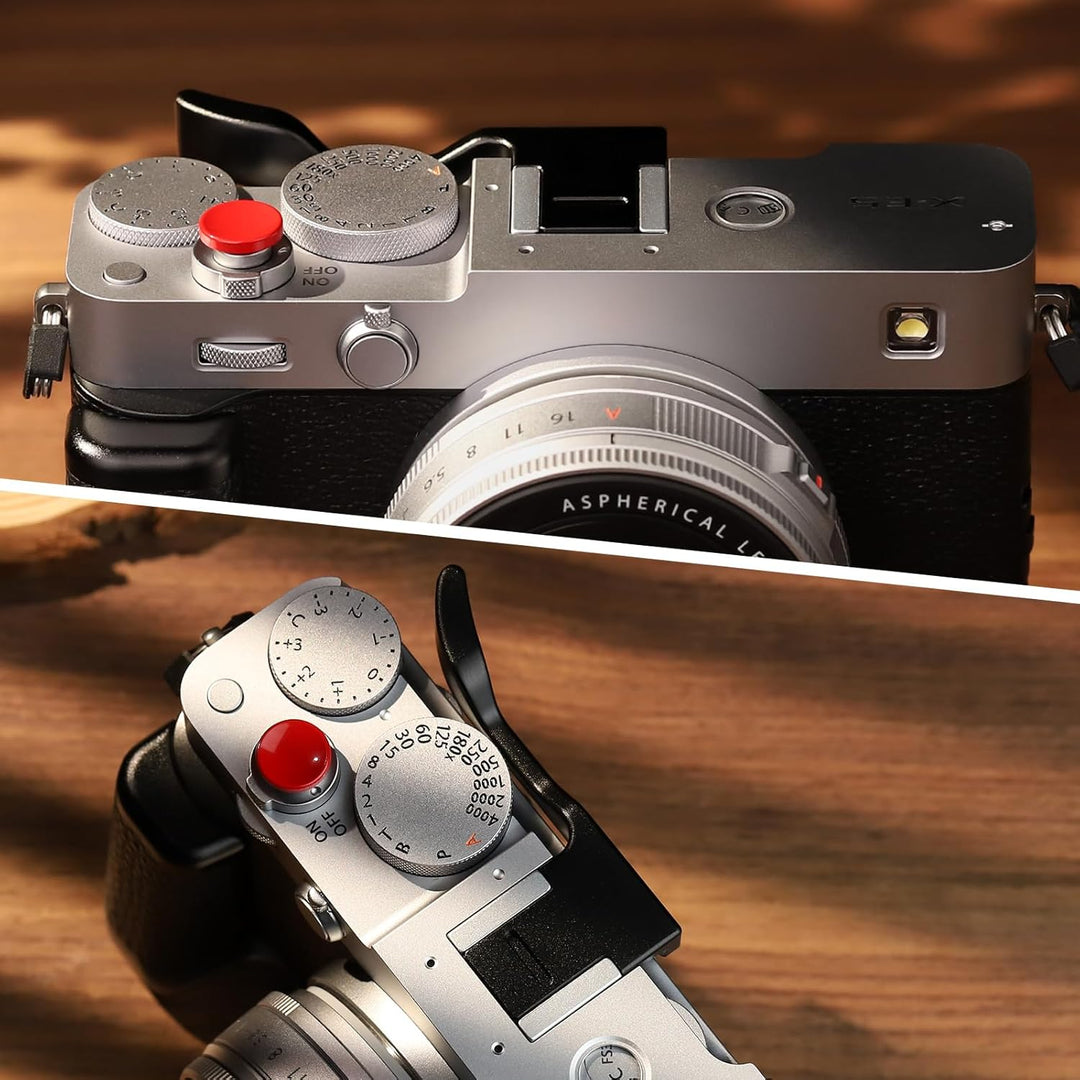 Haoge THB-XE5-B Daumen-Up-Griff für Fujifilm XE5 Kameragehäuse, digitales Zubehör, Metall, Blitzschu