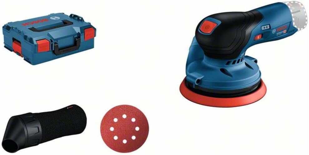 Bosch Professional 12V System Akku Exzenterschleifer GEX 12V-125 (inkl. Schleifteller (125 mm), 1x S