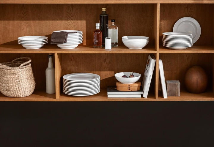 Eva Trio | Legio Nova Deep Plate 22 cm | 4 Stück Porzellan Teller