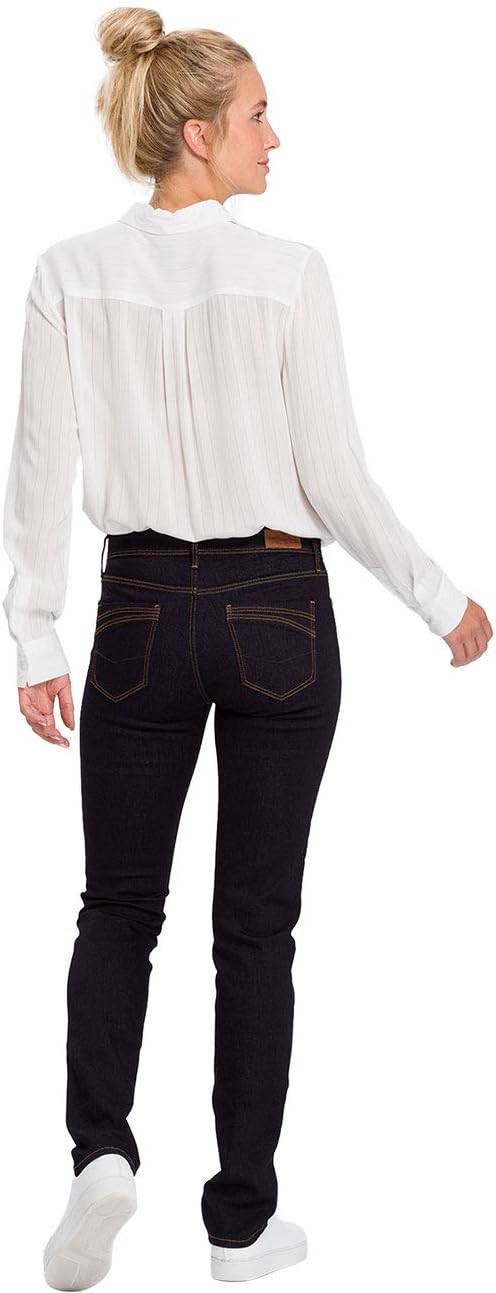 Cross Damen Slim Jeans 30W / 30L Blau (Deep Blue 165), 30W / 30L Blau (Deep Blue 165)