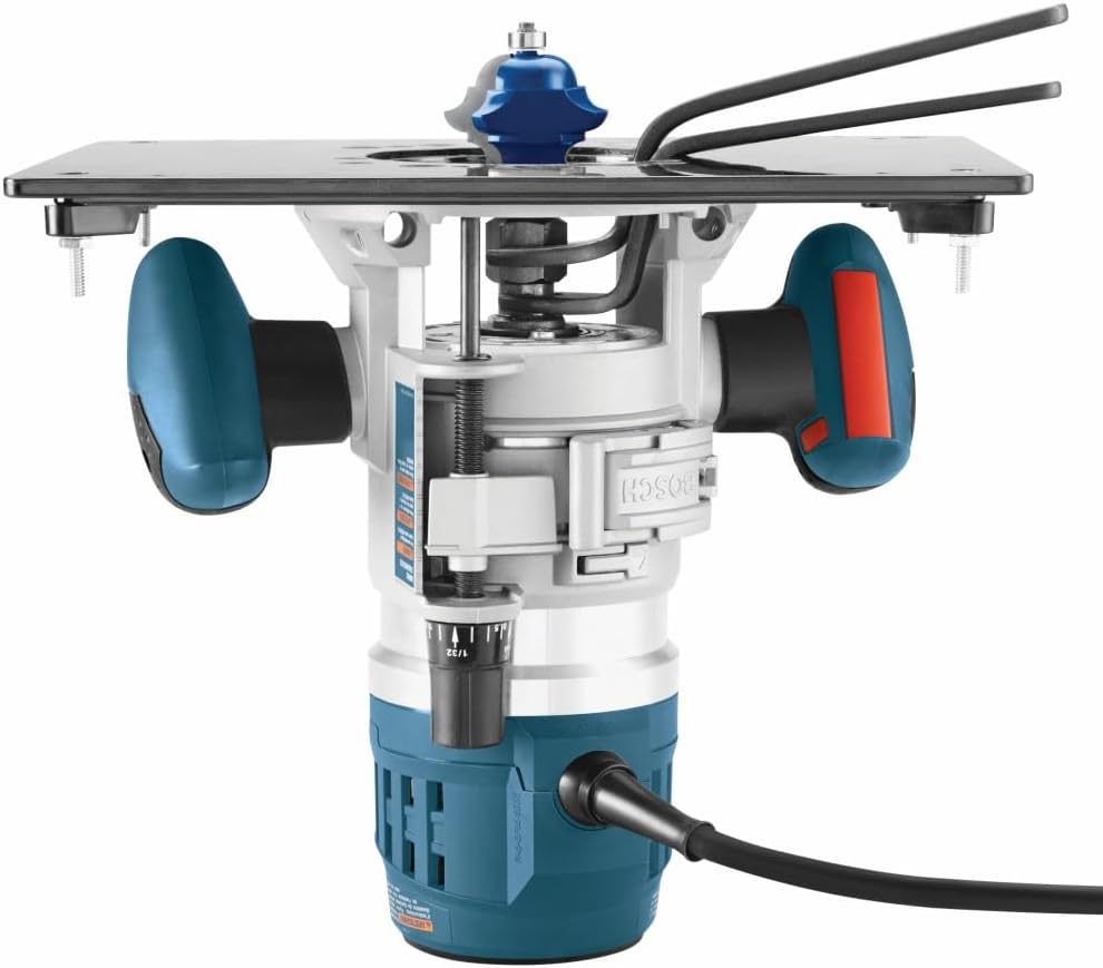 BOSCH RA1152 Offsetschlüssel für Oberfräsen-Bitwechsel Offset-Schraubenschlüssel, Offset-Schraubensc