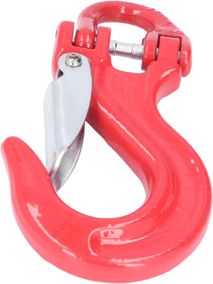Yctze Schlupfhaken Kranhaken Abschlepphaken Seilwinde Anhänger Gabelkopf Haken Rot 2T Loading 80 Sta