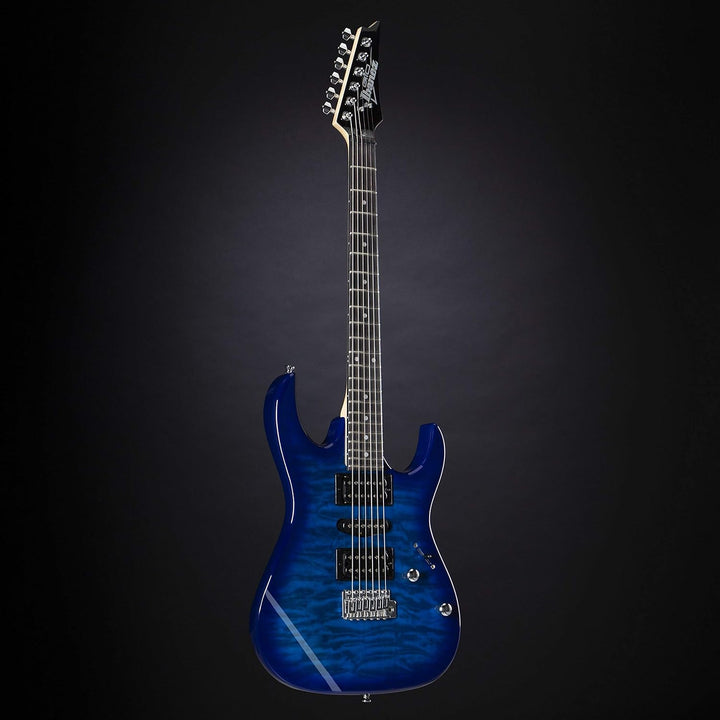 Ibanez GIO RG Series GRX70QA-TBB - Electric Guitar - Transparent Blue Burst