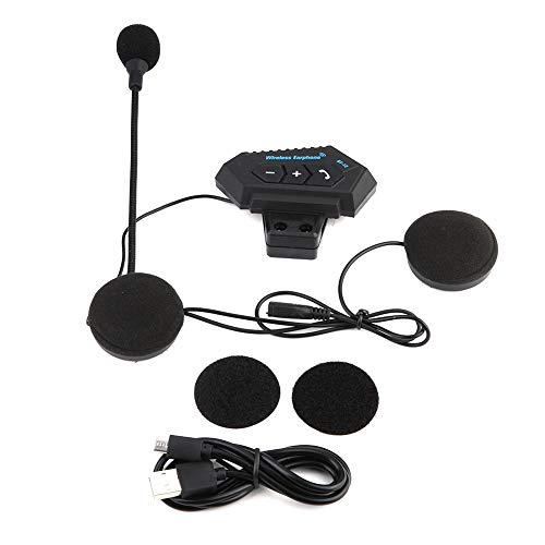 Gorgeri Helm Headset, 1 Paar Motorradhelm Bluetooth Headset Kopfhörer Lautsprecher Freisprechen 10-1