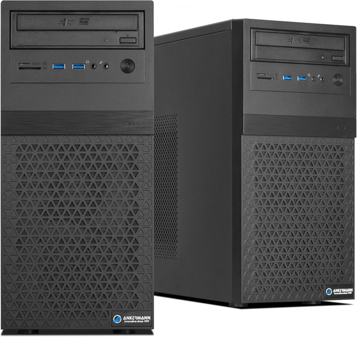 Ankermann Ryzen Media V3 | AMD Ryzen 7 5700G | 32GB RAM | 1TB NVMe SSD | Windows 11 | WLAN | Libre O