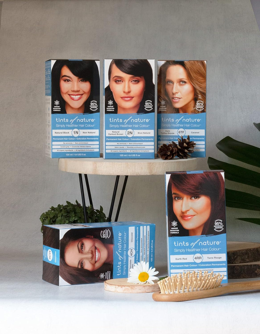 Tints of Nature 7R Soft Copper Blonde Permanent Hair Dye, Sanftes Kupferblond Permanente Haarfarbe,