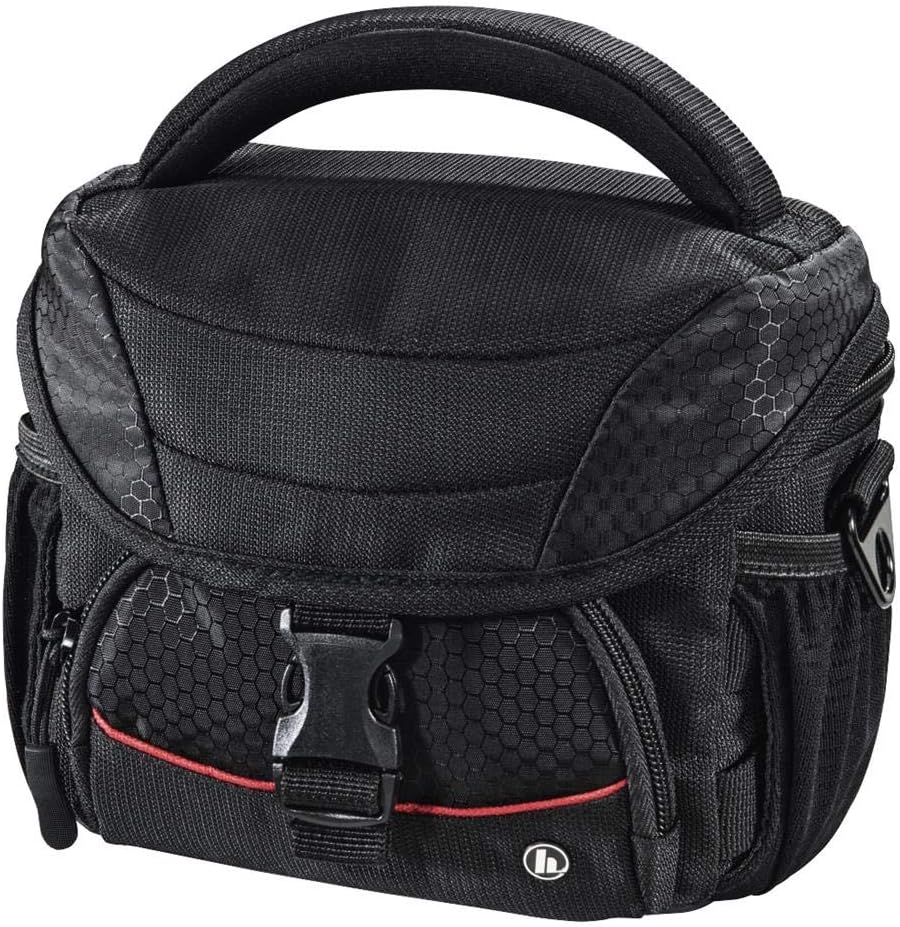 Hama | Kameratasche Pittsburgh, 100 | 14 x 8 x 11,5 cm | schwarz 14x8x11.5 cm, 14x8x11.5 cm