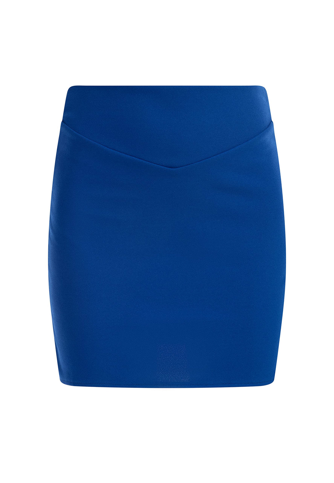 faina Damen Minirock aus Jersey Skirt Mini M Königsblau, M Königsblau