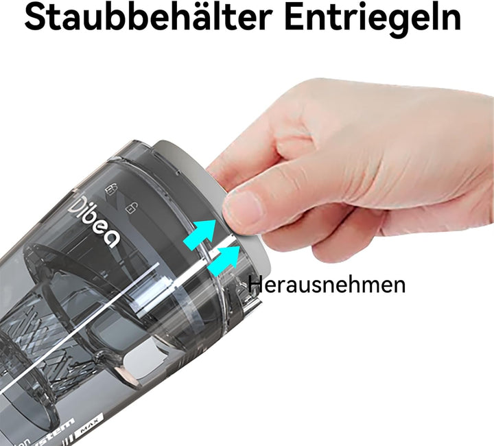 3 Stück UV-10 Hepa-Filter für Dibea UV-10 Matratzenstaubsauger, UV-10 Hepa