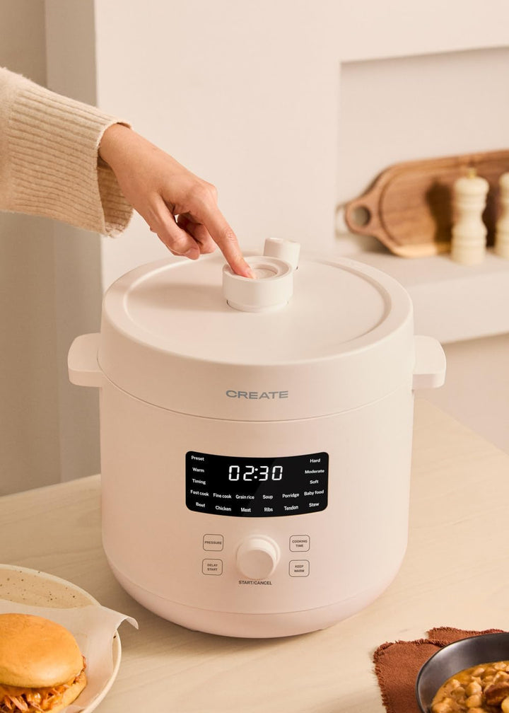 CREATE/PRESSURE COOKER STUDIO/Multifunktioneller programmierbarer elektrischer Schnellkochtopf 6L Cr