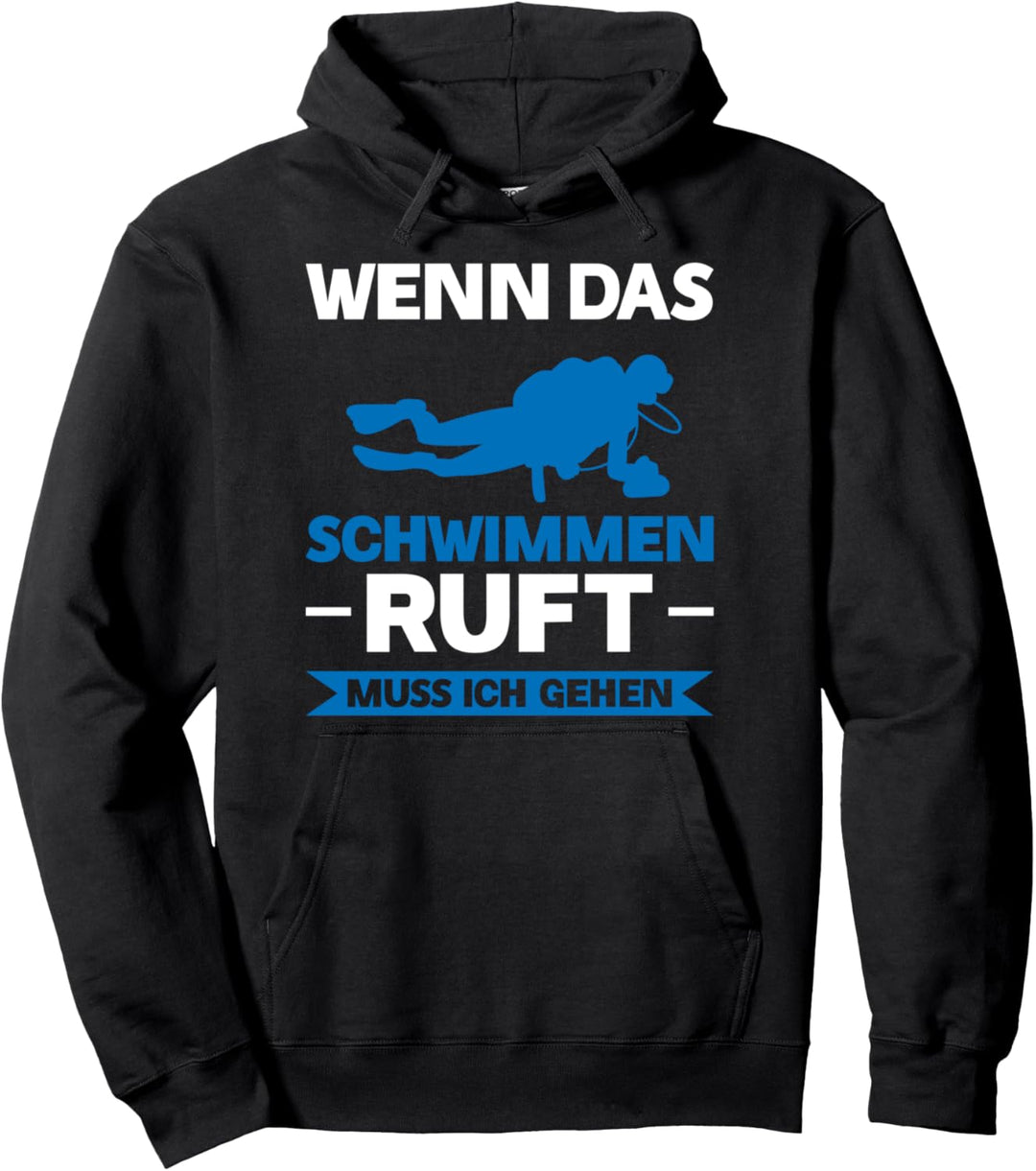 Schwimmen Schwimmbad Schwimmer Pullover Hoodie