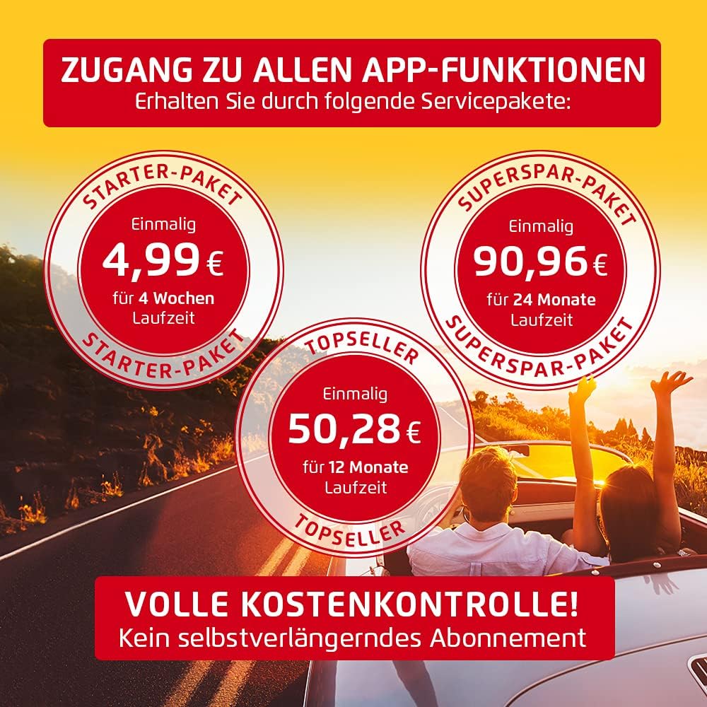 Prothelis Meintal GPS Tracker Auto Wohnmobil Motorrad mit Akku Laufzeit bis 500 Tage | Peilsender mi