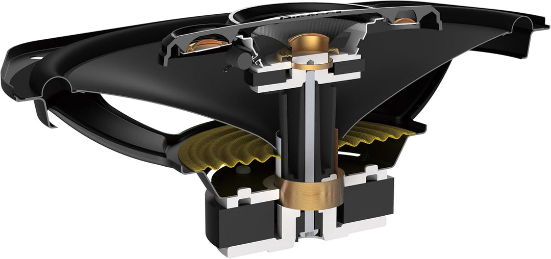 PIONEER TS-A6961F 6 x 9 4-Weg-Koaxial-Lautsprecher Set mit 2 Lautsprechern (je 450W max., 90W Sinus)
