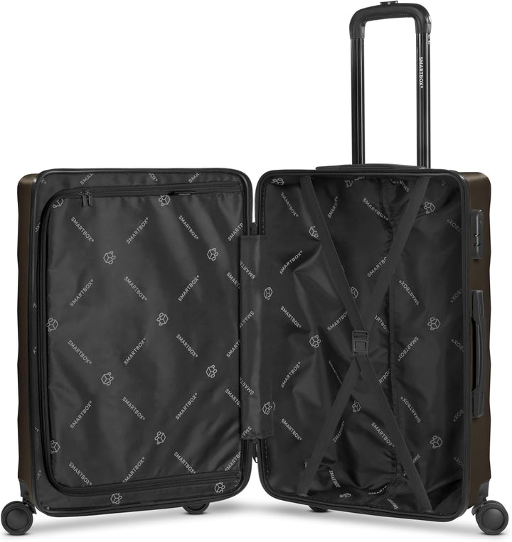 SMARTBOX Hartschalen Koffer-Set 3-teilig für Damen & Herren | leichte & stabile Reise-Trolleys aus h