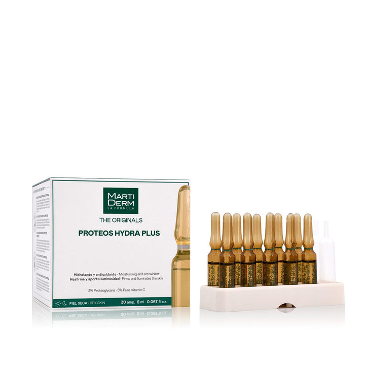 Martiderm Proteos Hydra Plus Anti Aging Feuchtigkeitspflege mit Proteoglykanen gegen Falten - Ampull
