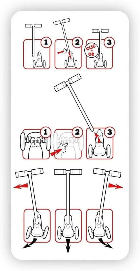 Stamp - Scooter Roller 3 Räder