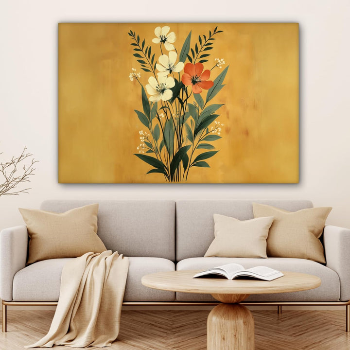MuchoWow© Leinwandbild Gross 120x80 cm XXL Dekoration Wohnzimmer Bilder Pictures Wall Decoration Liv
