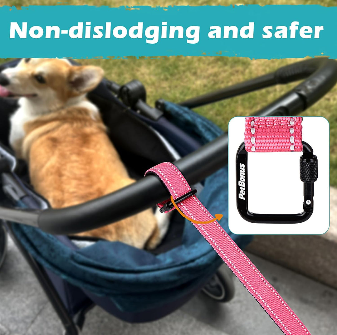 PetBonus Hundeleine Handgelenkriemen, Sicherheitsriemen für Rollleine Hundeleine und Kinderwagen, Ab