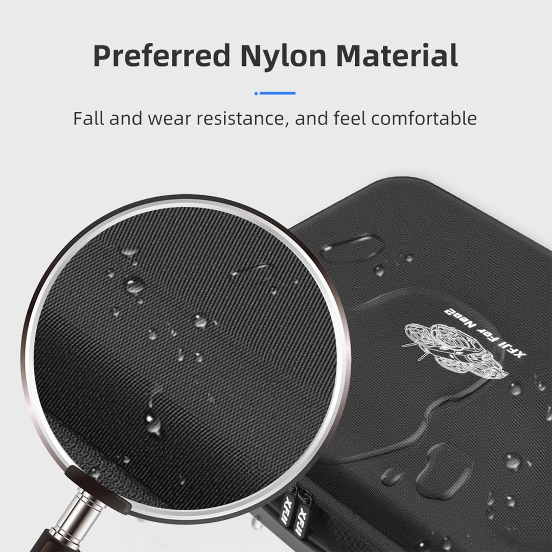 Tragbare Aufbewahrungstasche für DJI Neo 2 Motion Fly More Combo, Reise-Carrying-Case aus PU, Schult
