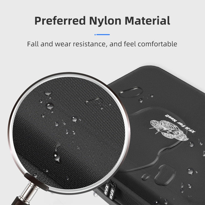 Tragbare Aufbewahrungstasche für DJI Neo 2 Motion Fly More Combo, Reise-Carrying-Case aus PU, Schult