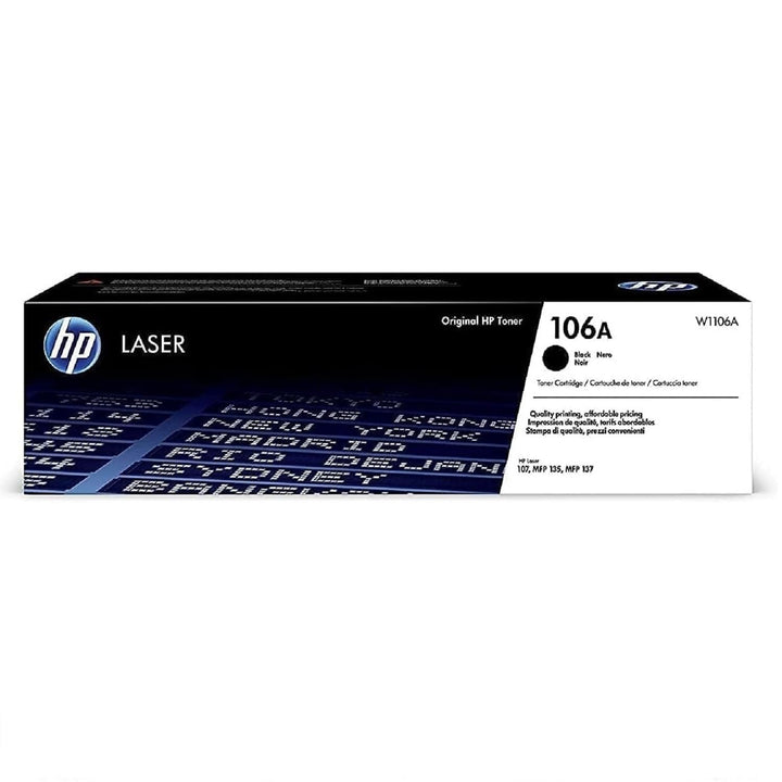 HP 106A (W1106A) Original Toner Schwarz für HP Laser 107, 135, 137 Toner cartridge, Toner cartridge