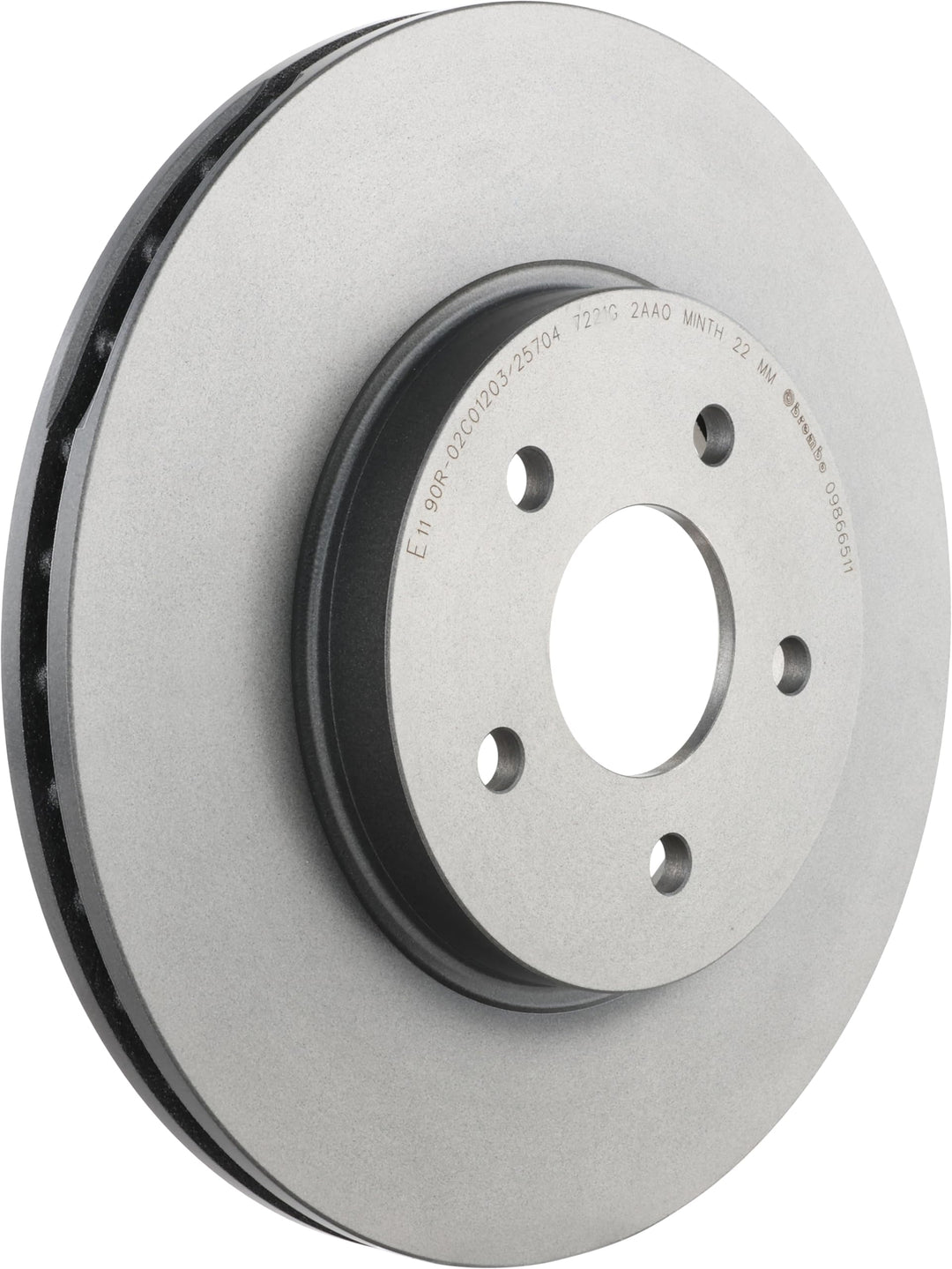 Brembo 09.8665.11 Vordere Bremsscheibe, Anzahl 2