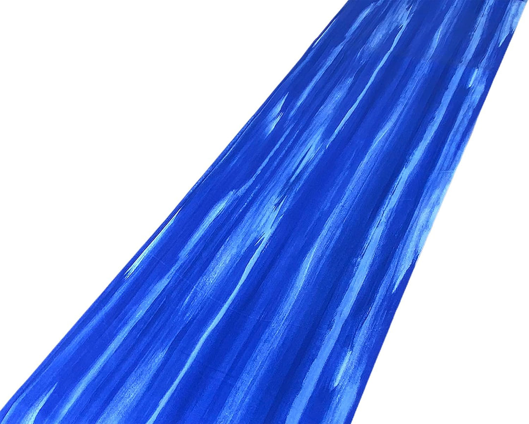Tex Family Tagesdecke Gran Foulard Tagesdecke Sofaüberwurf Stoff Rio Blau - Einzelbett, Einzelbett