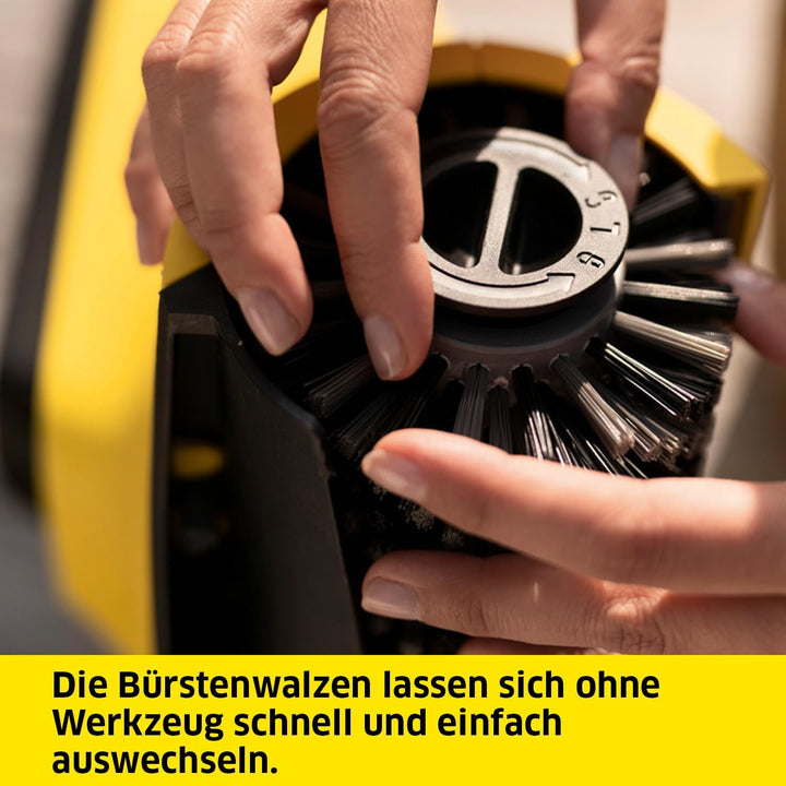 Kärcher 18 V Akku-Terrassenreiniger PCL 3-18, Druck: max. 10 bar, Wasserdurchfluss bei 4 bar: max. 1
