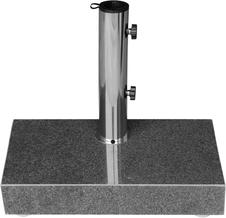 anndora Sonnenschirmständer Granit 25 kg dunkelgrau Balkonständer max 48mm Stamm, dunkelgrau
