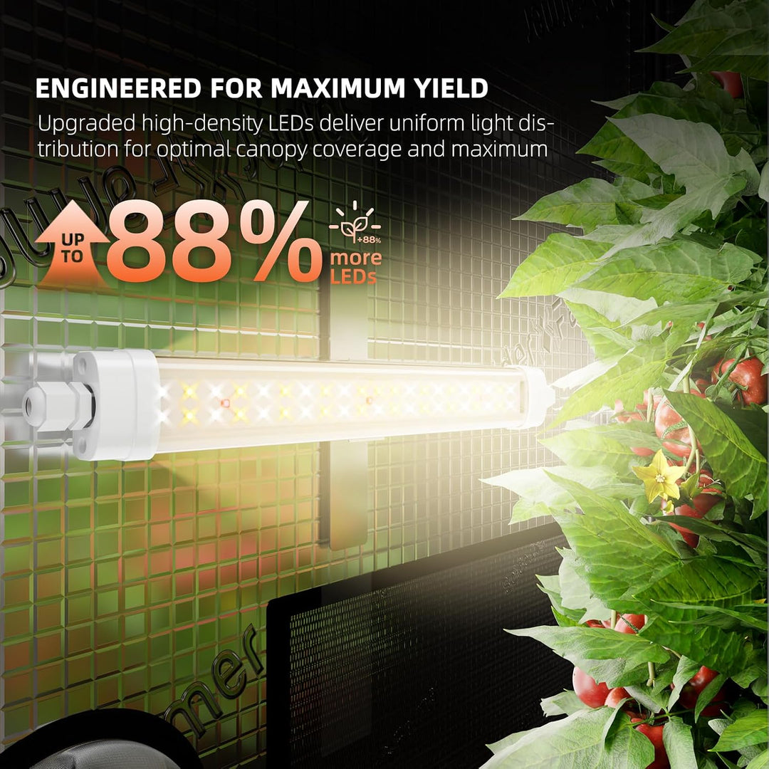 Spider Farmer Grow Ventilator mit Clip mit Glow30 LED Grow Lampe