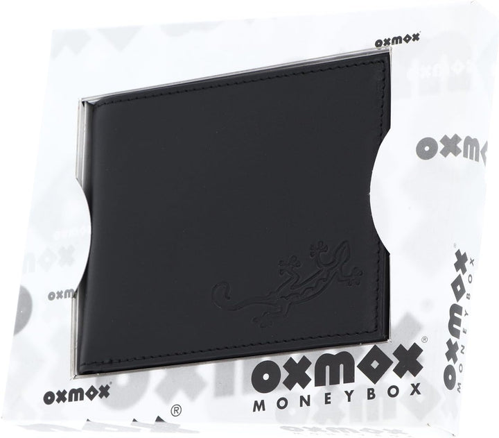 Oxmox Leather-Querscheinbörse 6cc 12 cm RFID lizard, Einheitsgrösse