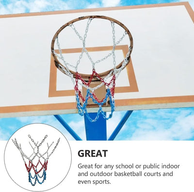 BESPORTBLE Schwerer Basketball Basketball Net Ersatz Heavy Duty Basketball Kette Net Basketball Hoop